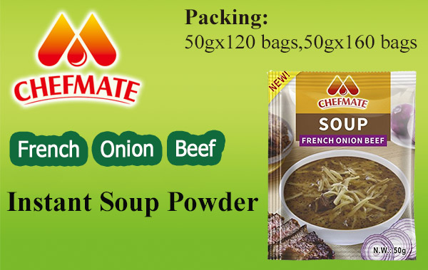 Instant Soup Powder French Onion Beef Customized